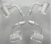 14MM Male Joint 2MM  Full Carving Quartz Banger